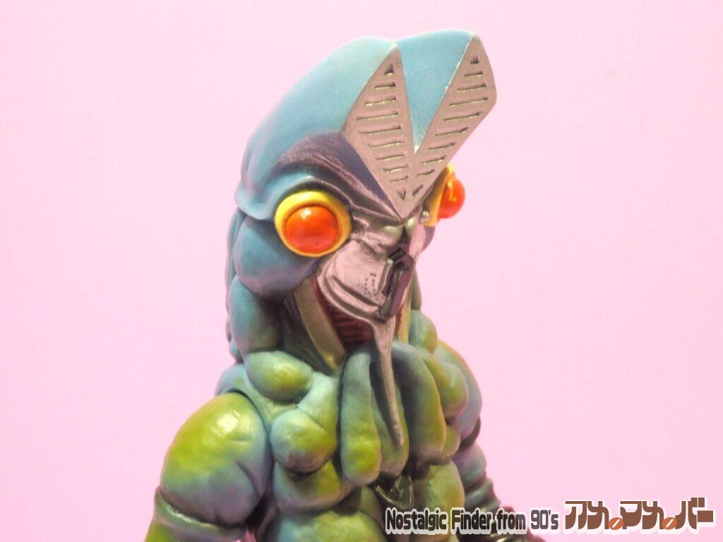 2004 バルタン星人 頭部アップ