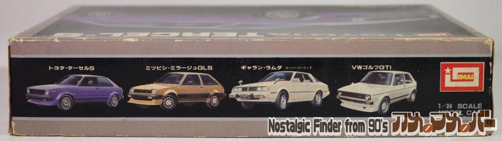 1/24 トヨタ ターセルS 箱 側面01