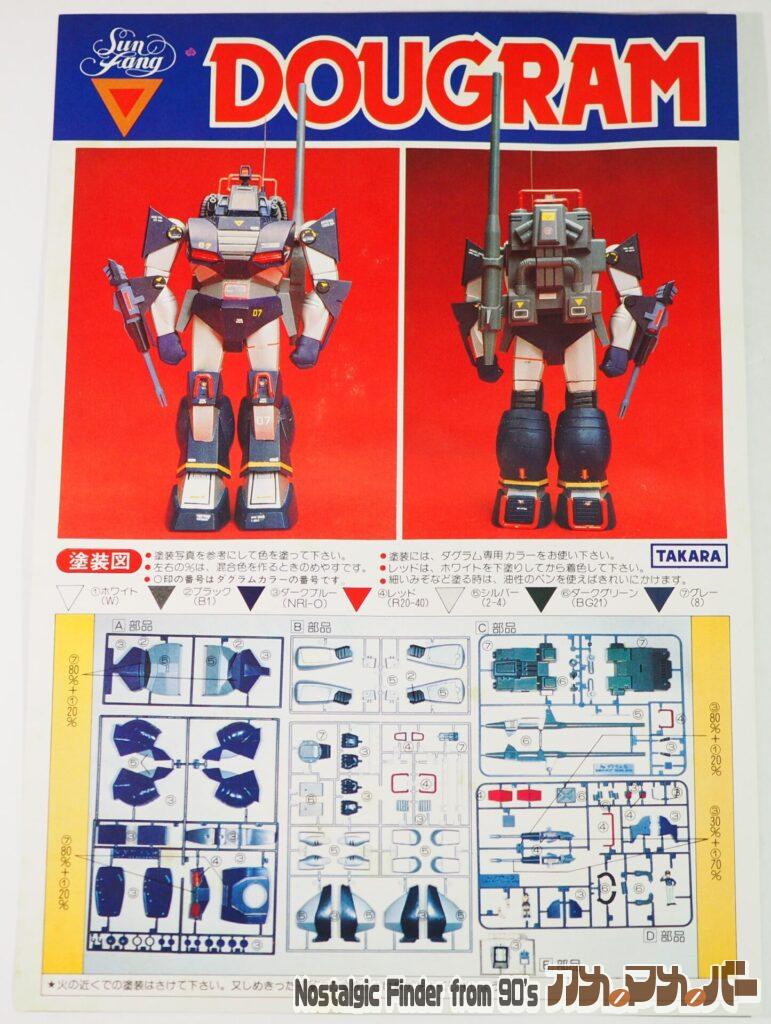 タカラ 1/48 ダグラム カラーガイド02