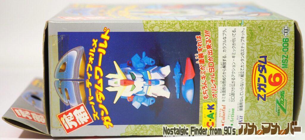 元祖SDガンダム Zガンダム 箱 側面02