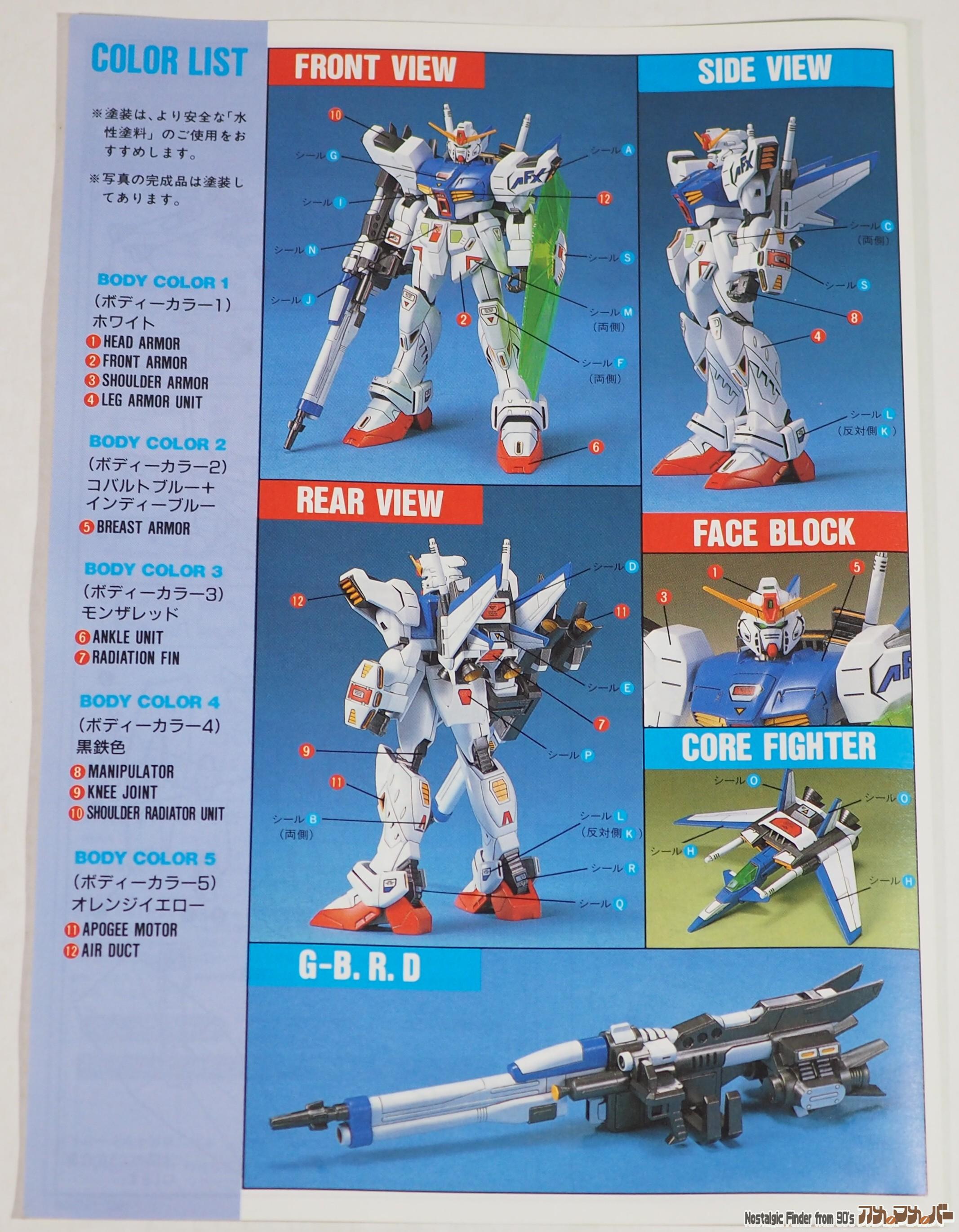 1/100 ネオガンダム 説明書02