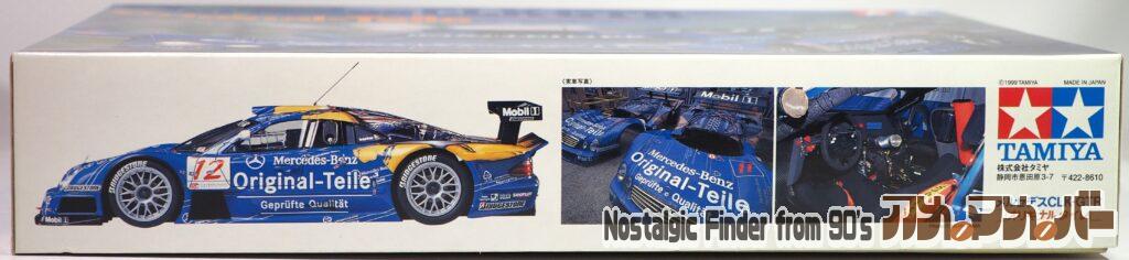 1/24 メルセデス CLK-GTR オリギナル タイレ 箱 側面01