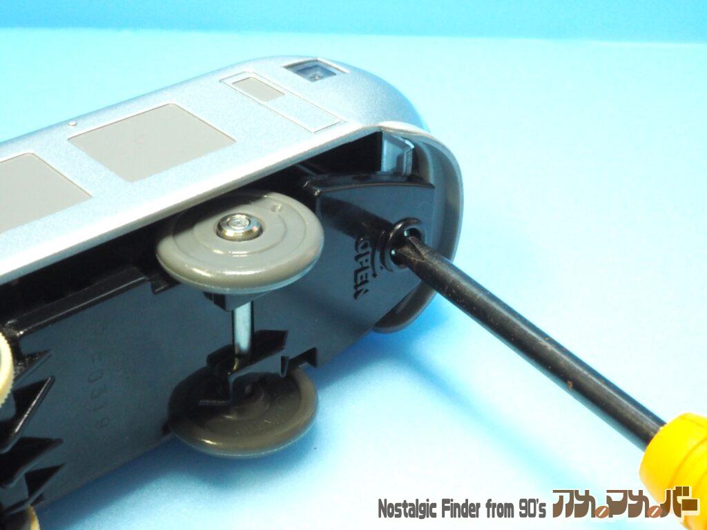 西武鉄道 特急ラビュー 電池交換01