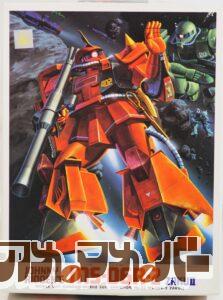 バンダイ 旧キット 1/144 MS-06R-2 ザクⅡ ジョニー・ライデン少佐機