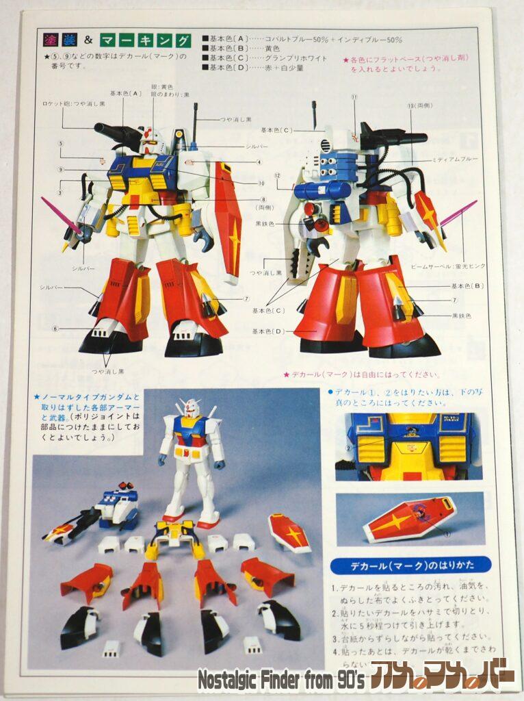 1/100 パーフェクトガンダム 説明書02