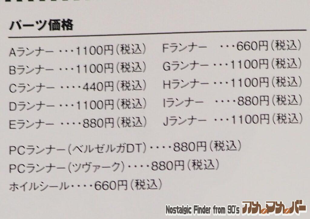 1/35 ツヴァーグ(ST版) 部品表