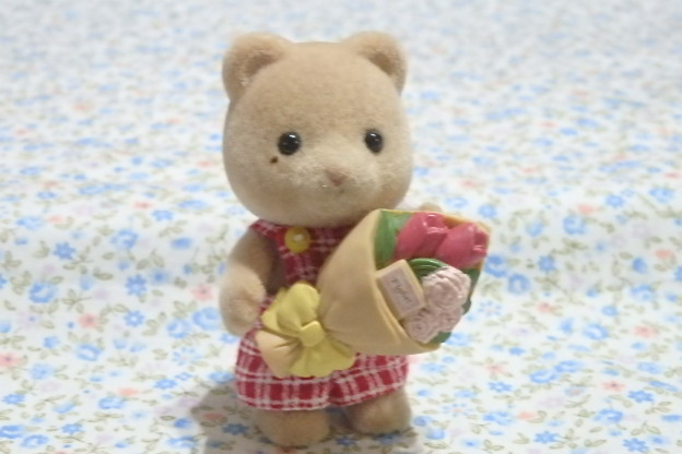 シルバニアファミリー おみまいセット 花束