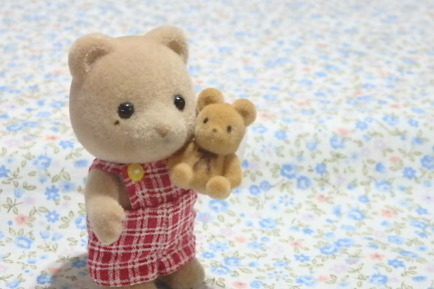 シルバニアファミリー おみまいセット ぬいぐるみ くま