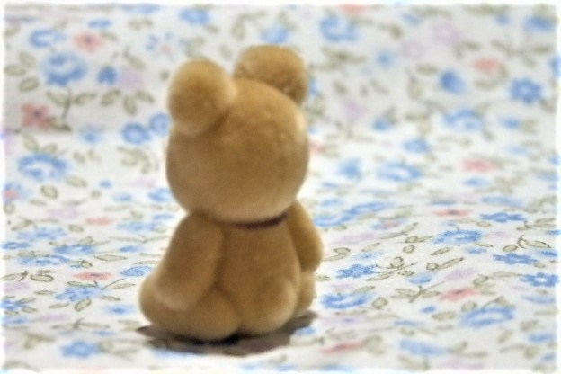 シルバニアファミリー　おみまいセット　ぬいぐるみ　くま
