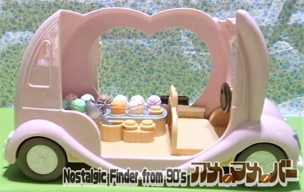 シルバニア　ハッピーアイスクリームワゴン　キッチンカー　移動販売車　アイス
