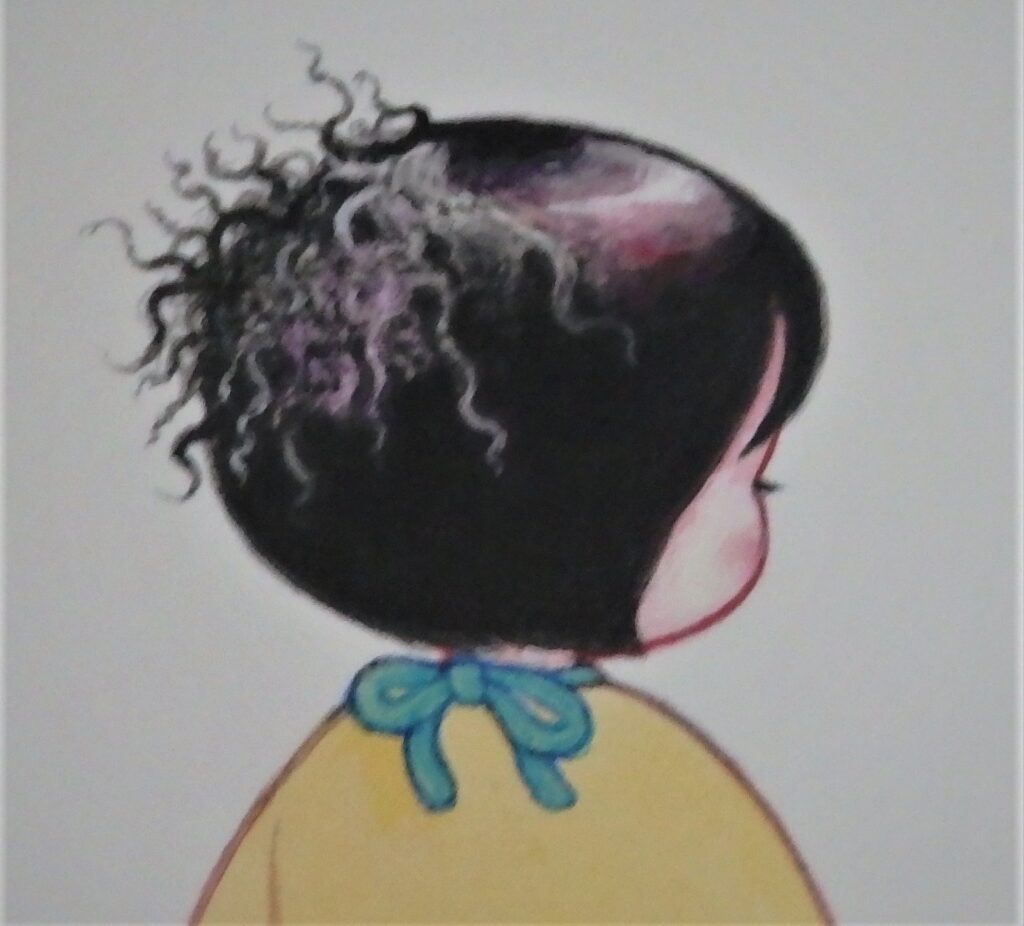 絵本 いっさいはん 岩崎書店 作・絵:minchi 後頭部鳥の巣 1歳半