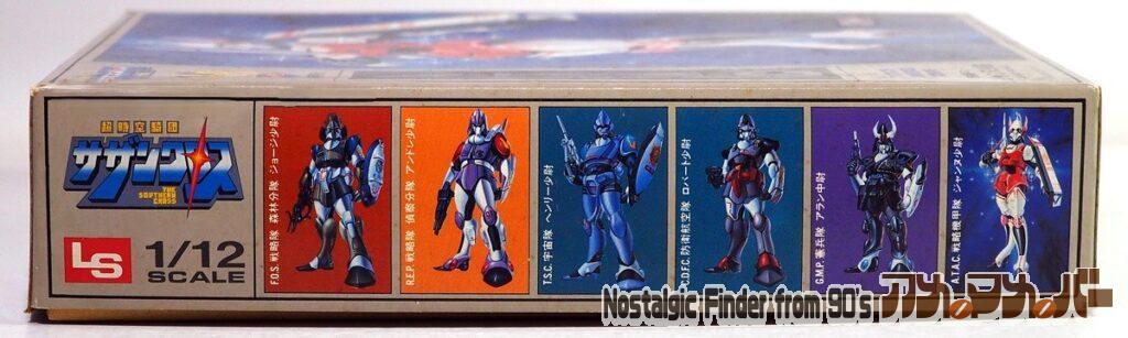 L&S（LS）1/12 戦略機甲隊 戦略機甲スーツ ジャンヌ少尉 箱の側面02